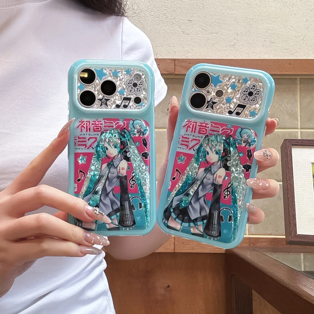 Phone Cases For Iphone 16 - Casing ponsel bergambar karakter kartun Jepang