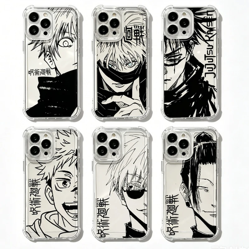 Phone Cases Jujutsu Kaisen - Casing Ponsel J-Jujitsu Kaisens untuk Xiaomi