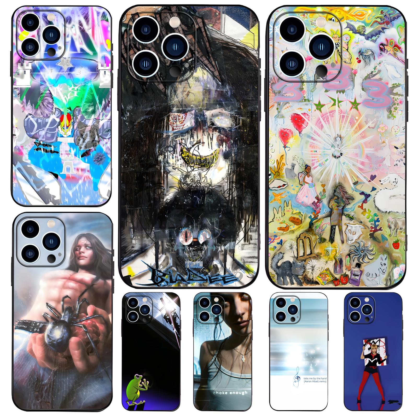 Phone Cases Iphone 13 - Casing Ponsel Album Musik B-Bladee 333