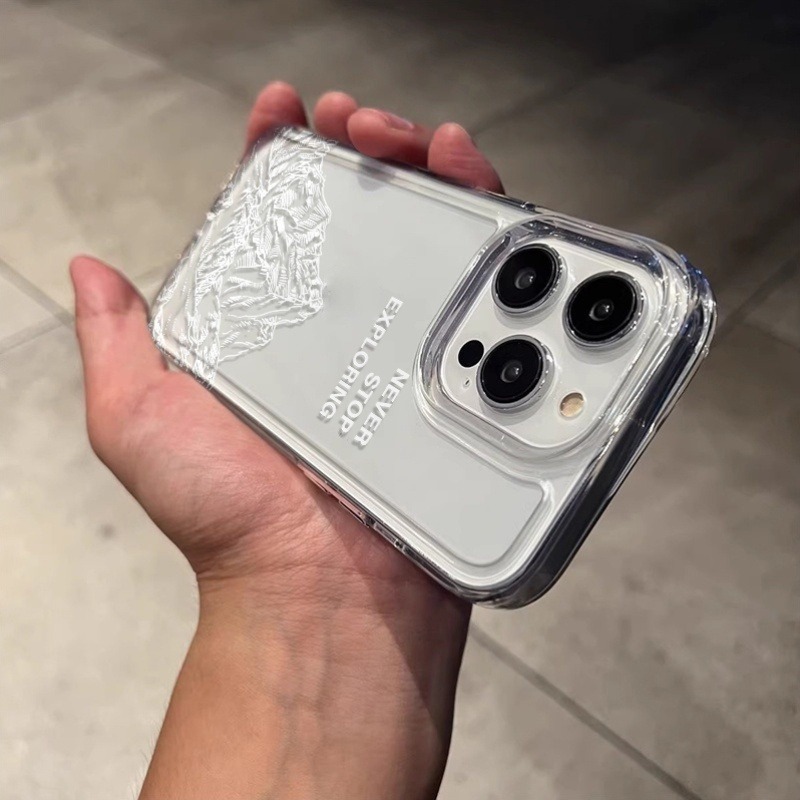 Casing HP Seni Garis Gunung Ne - Phone Cases For Iphone 16 ulasan dan harga
