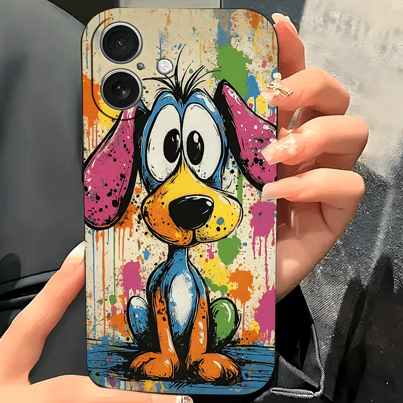 Casing HP TPU Motif Anjing War - Phone Cases Xr Iphone ulasan dan harga
